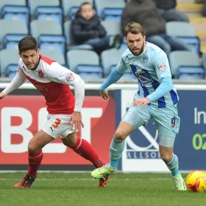 Battle for the Ball: Coventry City vs. Fleetwood Town in Sky Bet League One Battle for the Ball: Coventry City vs. Fleetwood Town in Sky Bet League One