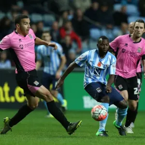 Battle for the Ball: Coventry City vs Northampton Town - Emirates FA Cup First Round Battle for the Ball: Coventry City vs Northampton Town - Emirates FA Cup First Round