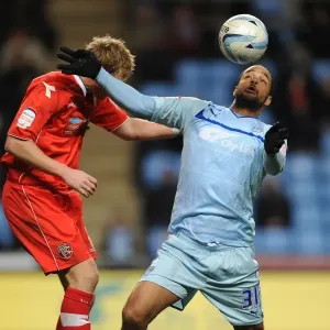 Battle for the Ball: Coventry City vs. Walsall in npower Football League One Battle for the Ball: Coventry City vs. Walsall in npower Football League One