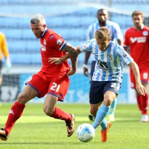 Battle for the Ball: Coventry City vs. Wigan Athletic in Sky Bet League One Battle for the Ball: Coventry City vs. Wigan Athletic in Sky Bet League One