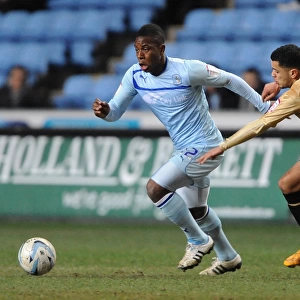 Battle for the Ball: Franck Moussa vs. Billy Clifford - Coventry City vs. Colchester United in Npower League One