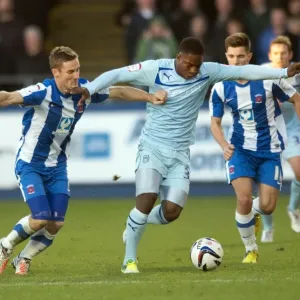 Battle for the Ball: Hartlepool United vs Coventry City, Football League One Battle for the Ball: Hartlepool United vs Coventry City, Football League One
