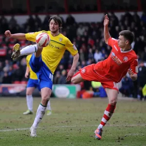 Battle for the Ball: Jamie Paterson vs. Adam Barton - Coventry City vs. Walsall in Npower League One (April 2013) Battle for the Ball: Jamie Paterson vs. Adam Barton - Coventry City vs. Walsall in Npower League One (April 2013)