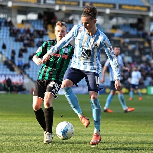 Battle for the Ball: Maddison vs. Allen in Coventry City's Sky Bet League One Clash