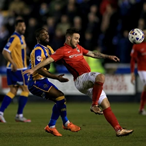 Battle for the Ball: Ogogo vs. Armstrong - Coventry City vs. Shrewsbury Town Rivalry in Sky Bet League One
