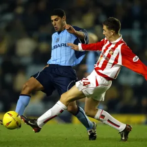 Battle for the Ball: Safri vs. Downing - Coventry City vs. Sunderland (Nationwide League Division One, 08-12-2003) Battle for the Ball: Safri vs. Downing - Coventry City vs. Sunderland (Nationwide League Division One, 08-12-2003)