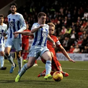 Battle for the Ball: Wright vs. Fleck in Coventry City's Sky Bet League Championship Clash with Leyton Orient Battle for the Ball: Wright vs. Fleck in Coventry City's Sky Bet League Championship Clash with Leyton Orient