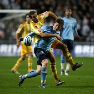 A Battle for Possession: Coventry City vs Newcastle United (Championship Clash at Ricoh Arena, 09-12-2009) A Battle for Possession: Coventry City vs Newcastle United (Championship Clash at Ricoh Arena, 09-12-2009)