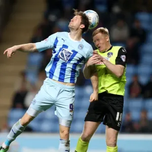 Battle in Sky Bet League One: Coventry City vs Oldham Athletic at Ricoh Arena - Proschwitz vs Lockwood