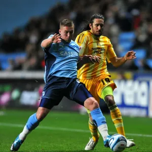 Battle for Supremacy: Coventry City vs. Newcastle United in the Championship - Freddy Eastwood vs. Jonas Gutierrez at Ricoh Arena (09-12-2009) Battle for Supremacy: Coventry City vs. Newcastle United in the Championship - Freddy Eastwood vs. Jonas Gutierrez at Ricoh Arena (09-12-2009)
