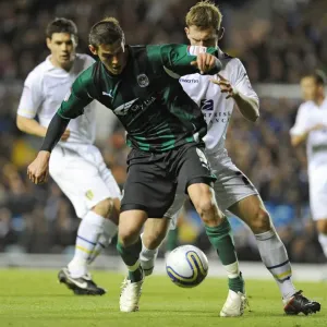 Battle for Supremacy: Jutkiewicz vs. Lees in the Championship Clash at Elland Road Battle for Supremacy: Jutkiewicz vs. Lees in the Championship Clash at Elland Road