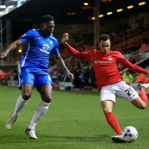 Battle for Supremacy: Santos vs. Murphy in Sky Bet League One Clash between Peterborough United and Coventry City Battle for Supremacy: Santos vs. Murphy in Sky Bet League One Clash between Peterborough United and Coventry City