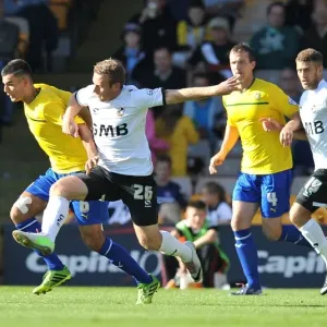 Battle at Vale Park: Thomas vs Birchall in Sky Bet League One Clash - Conor Thomas of Coventry City goes head-to-head with Chris Birchall of Port Vale Battle at Vale Park: Thomas vs Birchall in Sky Bet League One Clash - Conor Thomas of Coventry City goes head-to-head with Chris Birchall of Port Vale