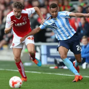 Battle of the Wings: Davis vs Murphy at Highbury Stadium - Fleetwood Town vs Coventry City, Sky Bet League One Battle of the Wings: Davis vs Murphy at Highbury Stadium - Fleetwood Town vs Coventry City, Sky Bet League One
