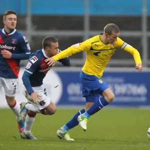 Battling for Control: Chantler vs. Baker in Npower League One Clash Battling for Control: Chantler vs. Baker in Npower League One Clash