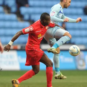 Print of Coventry City vs. Crewe Alexandra at the Ricoh Arena, 23-02-2013 Print of Coventry City vs. Crewe Alexandra at the Ricoh Arena, 23-02-2013