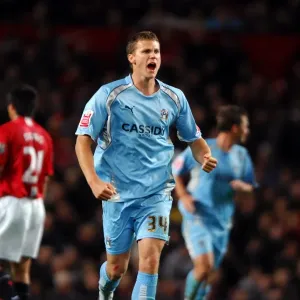Ben Turner's Historic Goal: Coventry City Stuns Manchester United in Carling Cup Ben Turner's Historic Goal: Coventry City Stuns Manchester United in Carling Cup