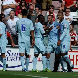 Billy Daniels Scores the Thrilling Winning Goal for Coventry City vs. Bristol City (Sky Bet League One, August 11, 2013) Billy Daniels Scores the Thrilling Winning Goal for Coventry City vs. Bristol City (Sky Bet League One, August 11, 2013)