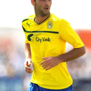Bruno Cazarine in Action: Coventry City's Pre-Season Clash Against Nuneaton Town at Liberty Way Stadium Bruno Cazarine in Action: Coventry City's Pre-Season Clash Against Nuneaton Town at Liberty Way Stadium