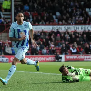 Callum Wilson Scores First Goal for Coventry City Against Brentford in Sky Bet League One (22-03-2014) Callum Wilson Scores First Goal for Coventry City Against Brentford in Sky Bet League One (22-03-2014)