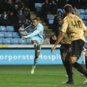 Callum Wilson Scores Opening Goal: Coventry City vs Colchester United, Npower League One (Ricoh Arena) Callum Wilson Scores Opening Goal: Coventry City vs Colchester United, Npower League One (Ricoh Arena)