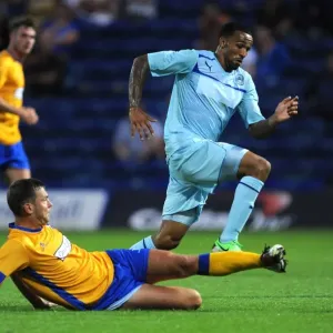 Callum Wilson's Agile Escape: Overcoming John Dempster in the Mansfield Town Friendly (July 26, 2013) Callum Wilson's Agile Escape: Overcoming John Dempster in the Mansfield Town Friendly (July 26, 2013)