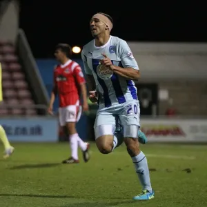 Callum Wilson's Glorious Goal: Coventry City's Triumph Over Walsall in Sky Bet League One (05-03-2014, Sixfields Stadium) Callum Wilson's Glorious Goal: Coventry City's Triumph Over Walsall in Sky Bet League One (05-03-2014, Sixfields Stadium)