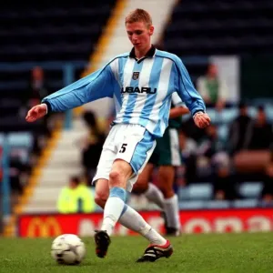 Calum Davenport in Action: Coventry City vs Pakistan Friendly Match Calum Davenport in Action: Coventry City vs Pakistan Friendly Match