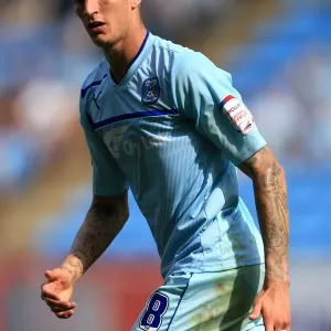 Carl Baker in Action for Coventry City against Stevenage at Ricoh Arena (Npower League One, September 9, 2012) Carl Baker in Action for Coventry City against Stevenage at Ricoh Arena (Npower League One, September 9, 2012)