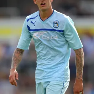 Carl Baker in Action: Coventry City vs. Bristol Rovers (Pre-Season Friendly at Memorial Ground) Carl Baker in Action: Coventry City vs. Bristol Rovers (Pre-Season Friendly at Memorial Ground)