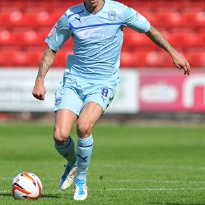 Carl Baker in Action: Coventry City vs Crewe Alexandra, Npower League One, 2012 (Gresty Road)
