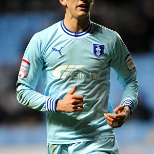 Carl Baker in Action: Coventry City vs Crystal Palace, Npower Championship (06-03-2012)
