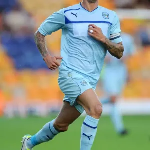 Carl Baker in Action: Coventry City vs Mansfield Town (July 26, 2013) Carl Baker in Action: Coventry City vs Mansfield Town (July 26, 2013)