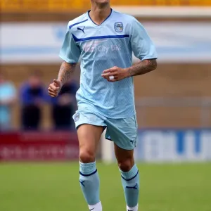Carl Baker in Pre-Season Form: Coventry City vs Hinckley United at De Montfort Park Carl Baker in Pre-Season Form: Coventry City vs Hinckley United at De Montfort Park