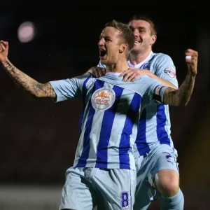 Carl Baker Scores First Goal: Coventry City Takes the Lead Against Leyton Orient in Sky Bet League One (October 22, 2013) Carl Baker Scores First Goal: Coventry City Takes the Lead Against Leyton Orient in Sky Bet League One (October 22, 2013)