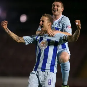 Carl Baker Scores the Opener: Coventry City Takes Early Lead in Sky Bet League One Clash vs. Leyton Orient (October 22, 2013) Carl Baker Scores the Opener: Coventry City Takes Early Lead in Sky Bet League One Clash vs. Leyton Orient (October 22, 2013)