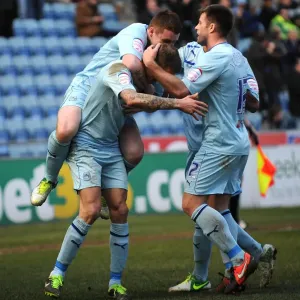 Carl Baker Scores Opening Goal for Coventry City Against Brentford at Ricoh Arena Carl Baker Scores Opening Goal for Coventry City Against Brentford at Ricoh Arena
