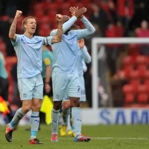 Carl Baker's Euphoric Goal Celebration: Coventry City's Triumph at Leyton Orient (Npower League One, 2012) Carl Baker's Euphoric Goal Celebration: Coventry City's Triumph at Leyton Orient (Npower League One, 2012)