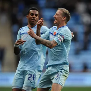 Carl Baker's Goal Celebration: Coventry City vs. Scunthorpe United (Npower League One, 2012) Carl Baker's Goal Celebration: Coventry City vs. Scunthorpe United (Npower League One, 2012)