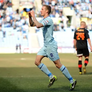 Carl Baker's Penalty Goal: Opening the Score for Coventry City against Brentford (Football League One, Ricoh Arena, 06-04-2013) Carl Baker's Penalty Goal: Opening the Score for Coventry City against Brentford (Football League One, Ricoh Arena, 06-04-2013)
