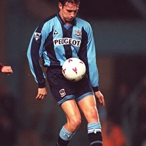 Action from 90s Poster Print Collection: Carling Premier League - Coventry City v Wimbledon