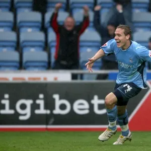 Championship Showdown: Coventry City vs Derby County at Ricoh Arena (03-04-2010) - Chris Hussey in Action Championship Showdown: Coventry City vs Derby County at Ricoh Arena (03-04-2010) - Chris Hussey in Action