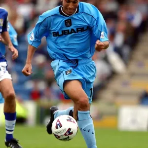 Chippo in Action: Coventry City's Youssef Leads the Charge Against Stockport County (August 11, 2001, Nationwide League Division One) Chippo in Action: Coventry City's Youssef Leads the Charge Against Stockport County (August 11, 2001, Nationwide League Division One)