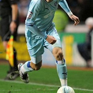 Chris Hussey in Action: Coventry City vs. West Ham United, Npower Championship (19-11-2011) - Ricoh Arena