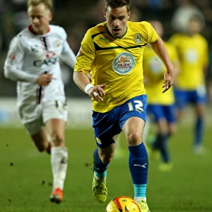Chris Maguire in Action: Coventry City vs Milton Keynes Dons, Sky Bet League One, Stadium:MK (November 2013)