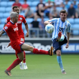 Chris Stokes in Action: Coventry City vs. Wigan Athletic, Sky Bet League One, Ricoh Arena Chris Stokes in Action: Coventry City vs. Wigan Athletic, Sky Bet League One, Ricoh Arena