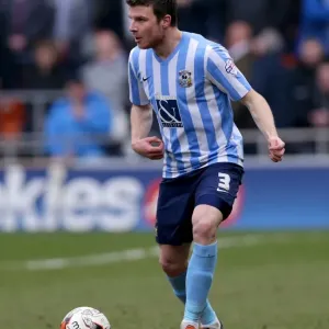 Chris Stokes in Action: Coventry City vs. Blackpool at Bloomfield Road (Sky Bet League One) Chris Stokes in Action: Coventry City vs. Blackpool at Bloomfield Road (Sky Bet League One)