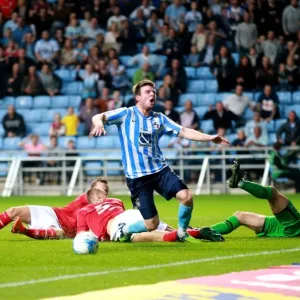 Chris Stokes in Action: Coventry City vs Crewe Alexandra, Sky Bet League One, Ricoh Arena