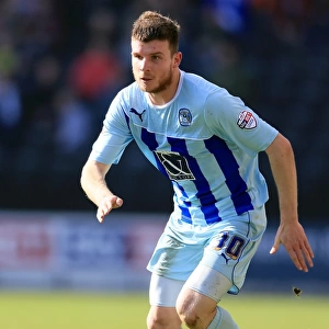Chris Stokes in Action: Coventry City vs Notts County, Sky Bet League One at Meadow Lane