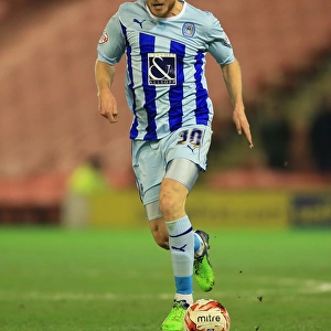 Chris Stokes of Coventry City Facing Off Against Barnsley in Sky Bet League One